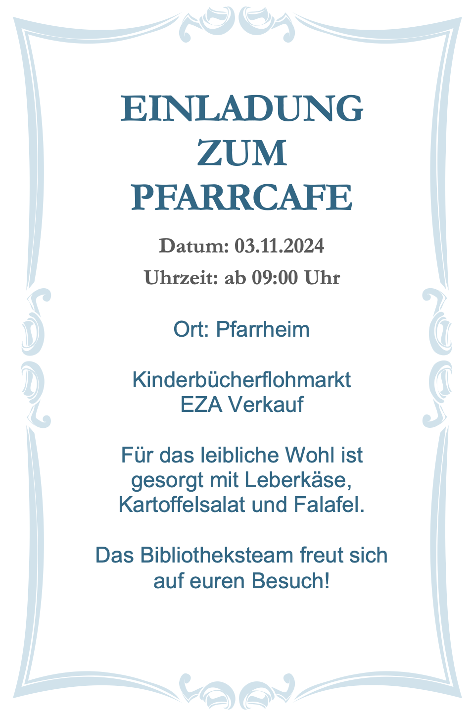 Pfarrcafe